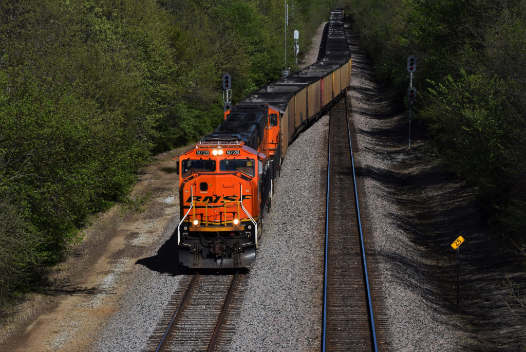 BNSF 9728 North